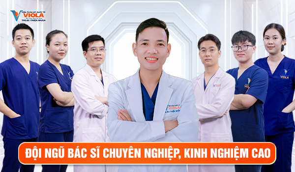 Đội ngũ bác sĩ chuyên nghiệp